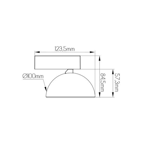 Fantasia Applique murale LED Fantasia Orbit, 6W/9W, lumière blanc chaud 2700K, dimmable