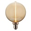Fantasia Fantasia Decoline Globe bombilla LED de filamento E27, 3,5W, 1800K, cristal ámbar, regulable