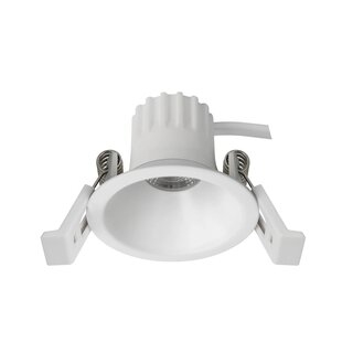 Fantasia Deep Deco Mini LED recessed spotlight in white