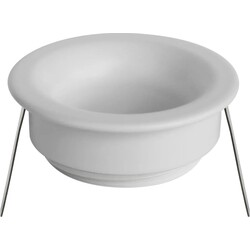 Fantasia Deep Deco Mini recessed spotlight ring - white