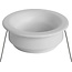 Fantasia Fantasia Deep Deco Mini afdekring voor inbouwspot in wit - decoratief accessoire, los verkrijgbaar.