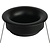 Fantasia Fantasia Deep Deco Mini Ring fuer Einbaustrahler in Schwarz