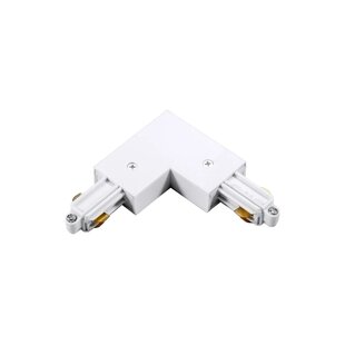 Fantasia TRACK 1F L-connector white, inside earth