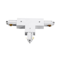 Fantasia T-connector 1-fase inbouw railsysteem wit