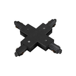 Fantasia Track 1F X-connector cross connector track system black