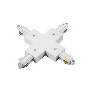 Fantasia Track 1F X-connector voor railsysteem, wit