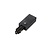 Fantasia Fantasia TRACK 1F feeder left, black - single-circuit track