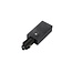 Fantasia Fantasia TRACK 1F, alimentador izquierdo negro - conector de red para carril monofásico (1F).