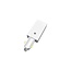 Fantasia Fantasia Track 1F alimentation pour système de rail monophasé, raccordement droite, blanc, collection Deco