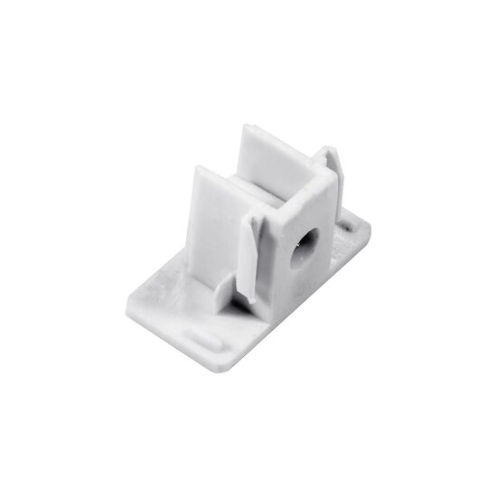 Fantasia Fantasia Track 1F white end cap, fits the 1-phase track rail system, Deco collection