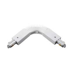 Fantasia Track 1F Flexible Connector White for Track Systems