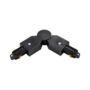 Fantasia Track 1F Adjustable L-Connector Black for Track Rail