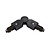 Fantasia Fantasia Track 1F Adjustable L-Connector Black for Track Rail
