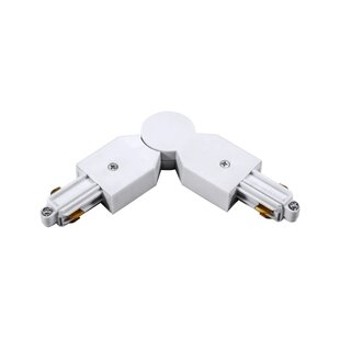 Fantasia Track 1F Adjustable L-Connector White for Track Rail
