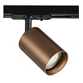 Fantasia Fantasia Taboo 1L monofase railspot met GU10-fitting in zwart en geborsteld brons