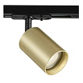 Fantasia Fantasia Taboo 1L foco de carril monofásico con casquillo GU10 en negro y oro cepillado