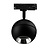 Fantasia Orbit foco LED de carril 6W/9W, 2700K regulable, negro