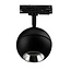 Fantasia Foco LED de carril Fantasia Orbit, 6W o 9W, luz blanca cálida 2700K, regulable.