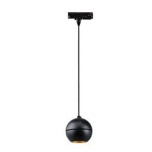 Fantasia Orbit LED track pendant dimmable 2700K warm white
