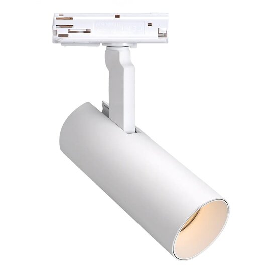 Fantasia Fantasia Xandar LED trackspot zwart, 10W, 2700K warm wit licht, 36° stralingshoek, geschikt voor monofase railsystemen