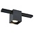 Fantasia Fantasia Babar spot carré GU10 rail monophasé noir