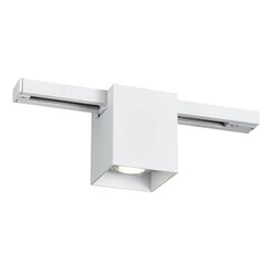 Fantasia Babar runder Aufbauspot GU10 Schienensystem Weiß