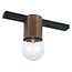 Fantasia Fantasia BABU track spot for single-phase track systems, E27 socket (bulb not included), brushed bronze finish, from the Deco collection.