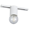 Fantasia Fantasia BABU track spot for single-circuit (monophase) track systems, white, E27 socket, bulb not included