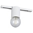 Fantasia Fantasia BABU track spot for single-circuit (monophase) track systems, white, E27 socket, bulb not included