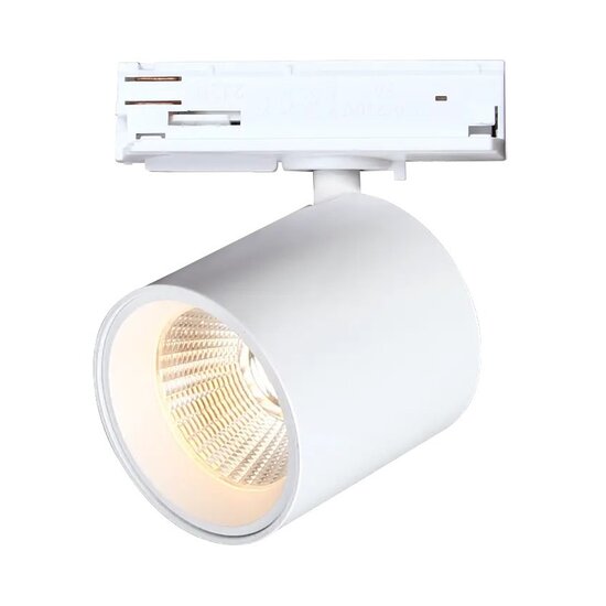 Fantasia Spot LED Fantasia OYO pour système sur rail 1 phase, blanc, collection Deco, compatible avec les rails existants