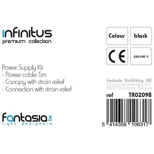 Fantasia Infinitus power supply kit black for LED fixtures