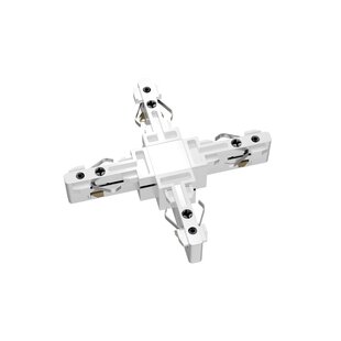 Fantasia Micro Line X-connector for track system, white