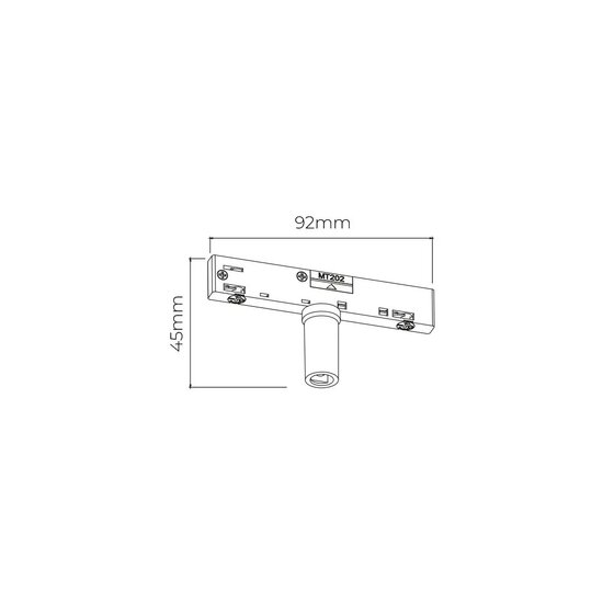 Fantasia Fantasia Micro Line Adapter weiß - Adapter für das Micro Line Schienensystem
