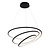 Fantasia Boa XL hanglamp zwart ø73 cm dimbare LED 88W 3000K