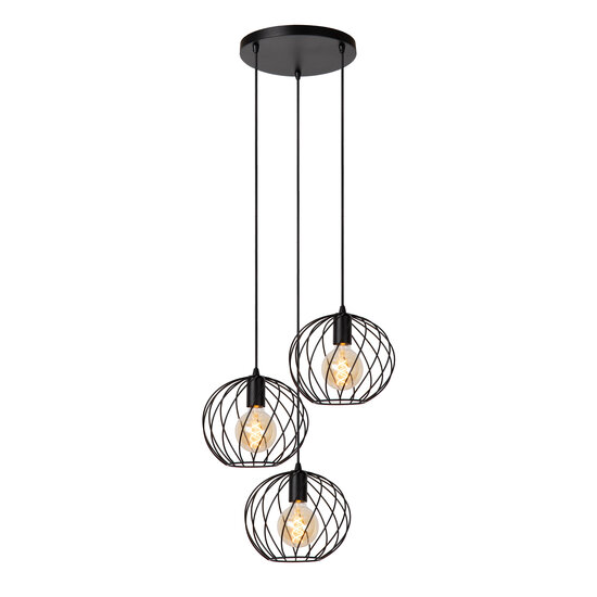 LUCIDE LUCIDE DANZA - Stijlvolle Hanglamp Ø 50 cm
