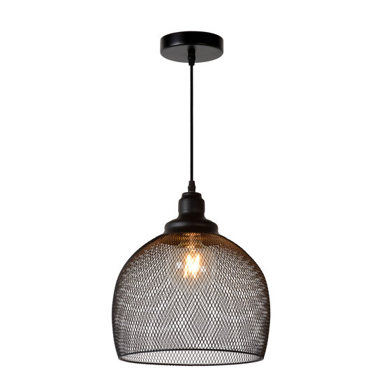 LUCIDE LUCIDE MESH - Stylish Black Pendant Light