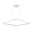 Fantasia Fantasia design hanglamp vierkant wit, 90x90 cm, 98W LED, 5292 lumen, 3000K warm wit, dimbaar, IP20