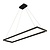 Fantasia Fantasia GURI suspension rectangle noir 300x1200mm 53W