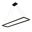 Fantasia Fantasia GURI pendant lamp rectangle black 300x1200mm, 53W LED, 3000K warm white, dimmable