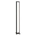 Fantasia Guri LED floor lamp, black aluminium frame, dimmable 47W, 3000K, 1540 lumen, 200x1200mm