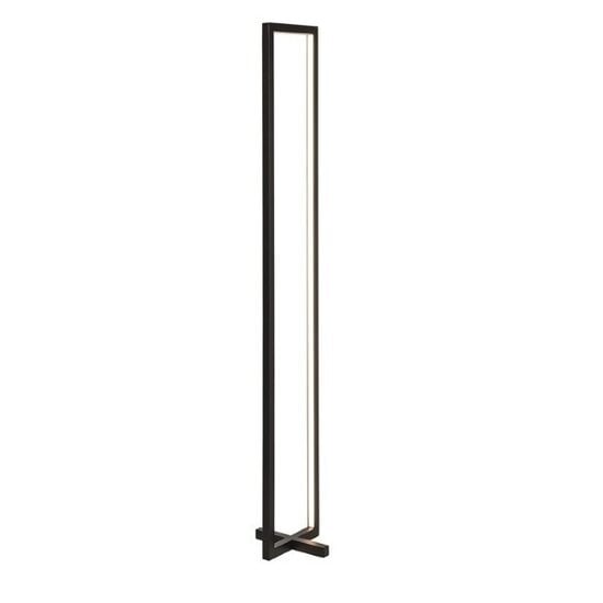 Fantasia Guri LED floor lamp, black aluminium frame, dimmable 47W, 3000K, 1540 lumen, 200x1200mm