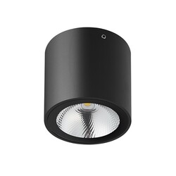 Fantasia ZAZOU surface-mounted ceiling lamp black IP54 6W 3000K