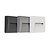 Fantasia Fantasia SIBO LED wandlamp IP65 vierkant, 3 covers