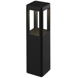 Tuva borne de jardin noire 350mm 7W COB LED IP65 extérieur