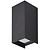 Fantasia ISIK wandlamp zwart IP54 buitenverlichting