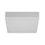 Fantasia GOA vierkante plafond- en wandlamp in wit, IP65, met geïntegreerde SMD LED 11,5W, 1380 lumen en 3000K warmwit licht.