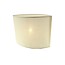 Fantasia Squade abat-jour ovale en tissu ecru, 260mm de large, pour lampes de table ARM-304/306