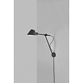 Lámpara de pared de diseño moderno, minimalista y multifuncional - negra