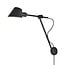OUTLET - Modern, minimalist and multifunctional design wall lamp - black