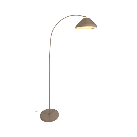LUCIDE Lucide ANDRES - Vloerlamp - 1xE27 - Taupe - Vibes